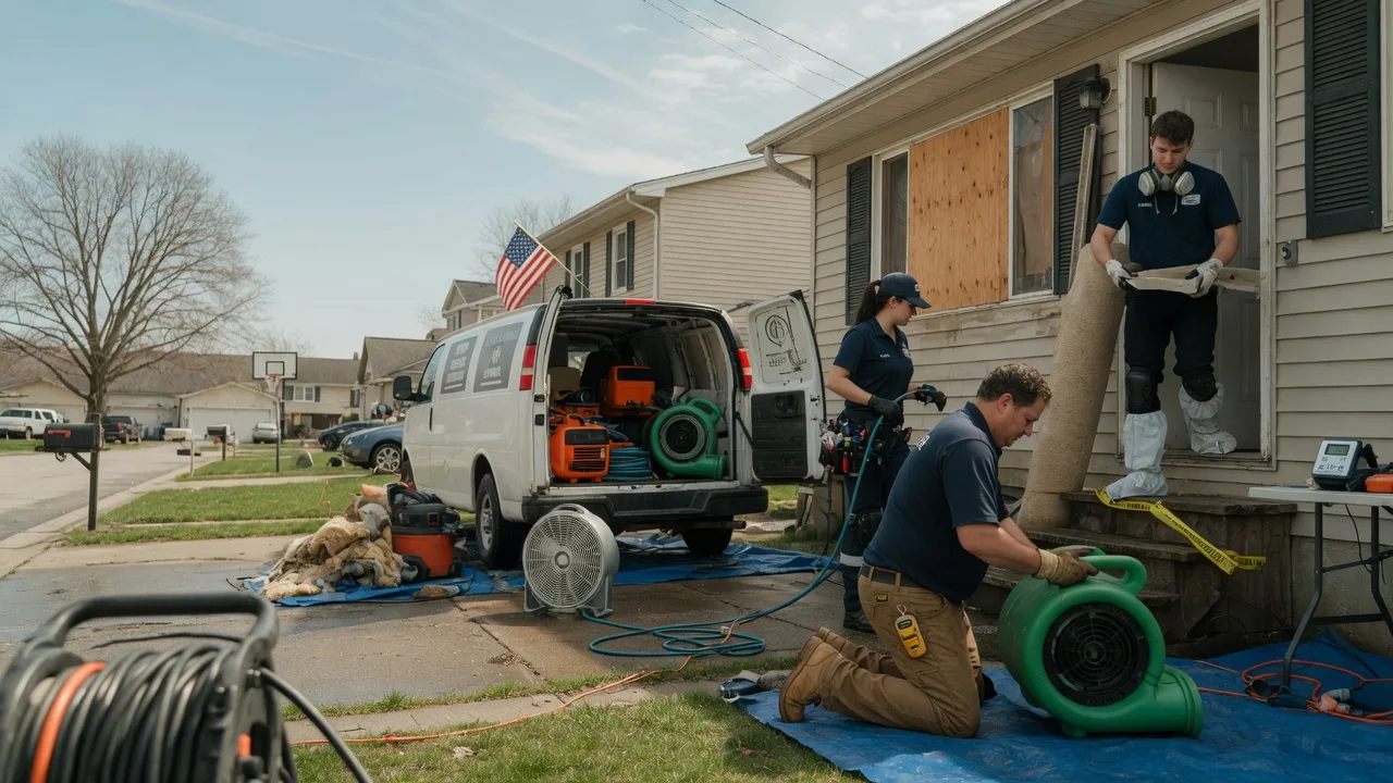 Water Damage Restoration in Hesston, KS near me